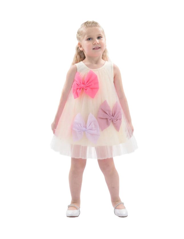 kidsatelier-tulleen-MTRE5205-Ivory-tulle-bow-sleeveless-dress