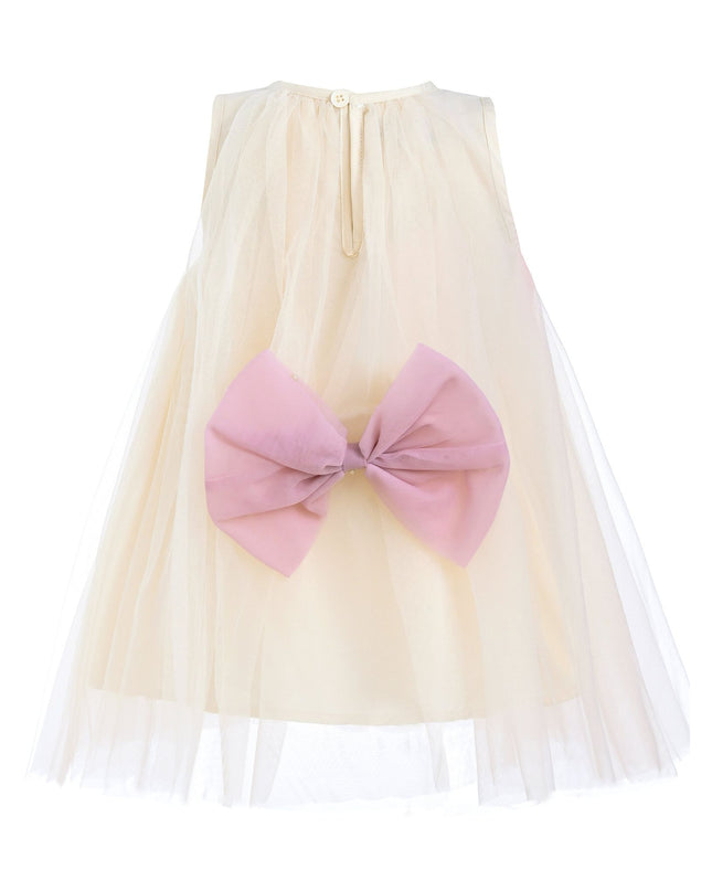 kidsatelier-tulleen-MTRE5205-Ivory-tulle-bow-sleeveless-dress