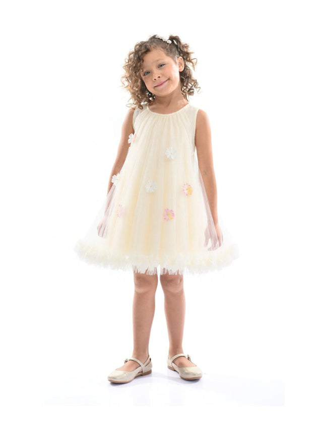kidsatelier-tulleen-MTRE5207-Ivory-tulle-layered-floral-dress