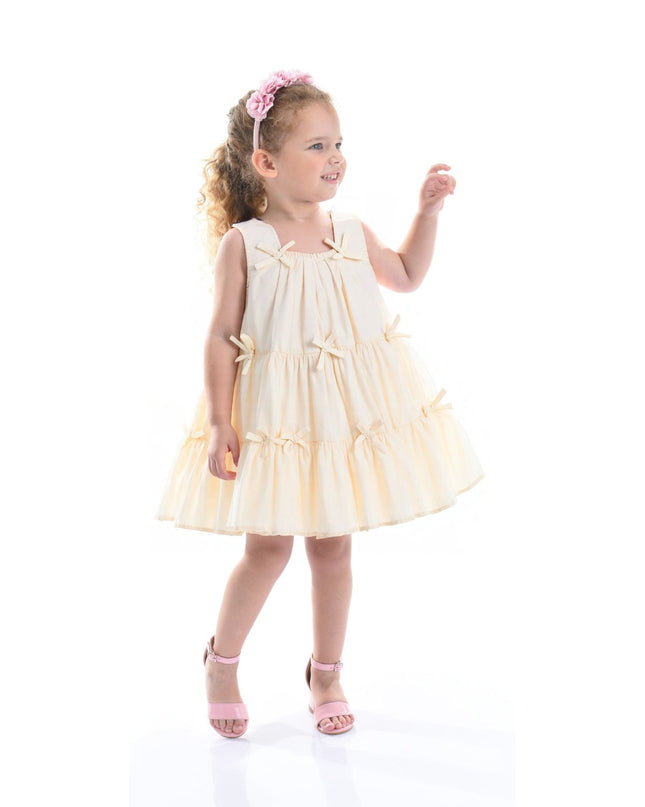 kidsatelier-tulleen-MTRE5208-Beige-tiered-ribbon-sleeveless-dress