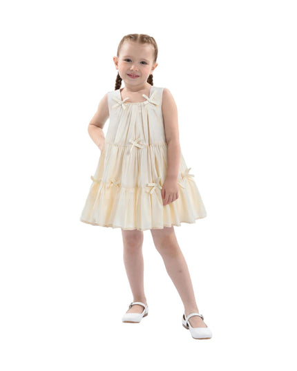 kidsatelier-tulleen-MTRE5208-Beige-tiered-ribbon-sleeveless-dress