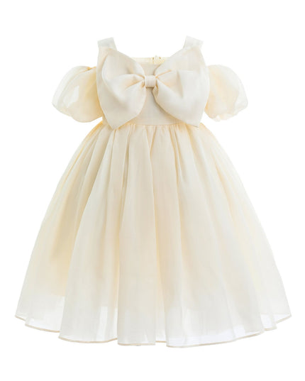 kidsatelier-tulleen-T25322-ivory-bow-modenna-dress