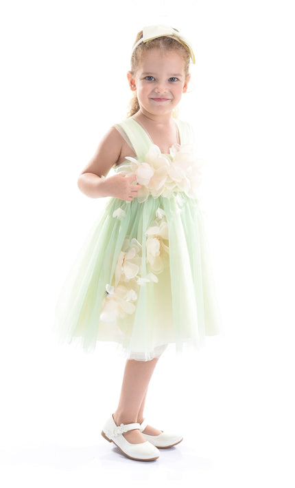 Green Kyra Floral Dress