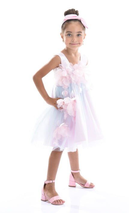 Pink Kyra Floral Dress