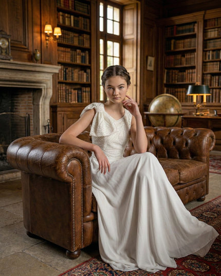 Kidsatelier-tulleen-White-Theia-Bow-Embellished-Dress