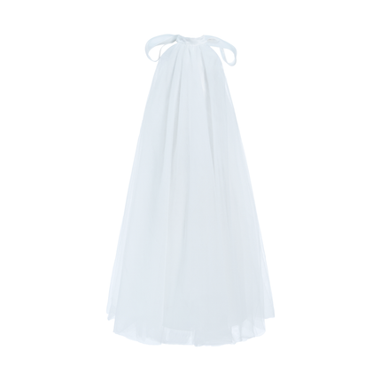 White Sleeveless Ocala Dress