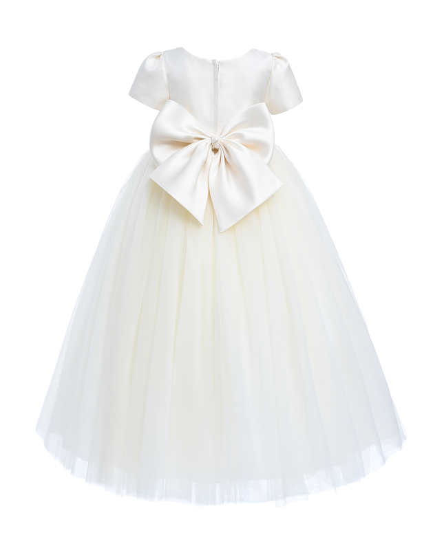 Ivory Accented Yvette Dress