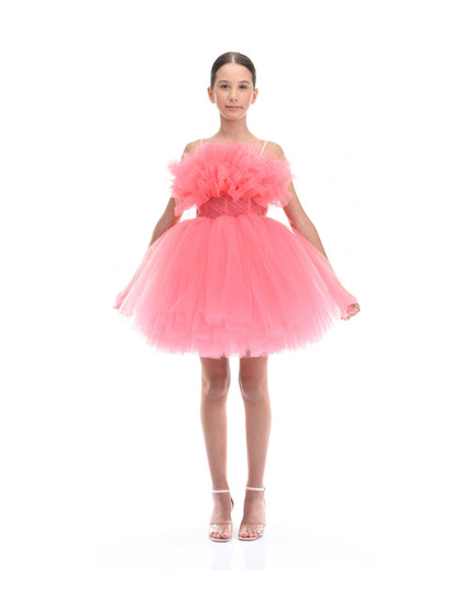 kidsatelier-tulleen-TJ-3114-Pink-ruffle-scalleta-dress