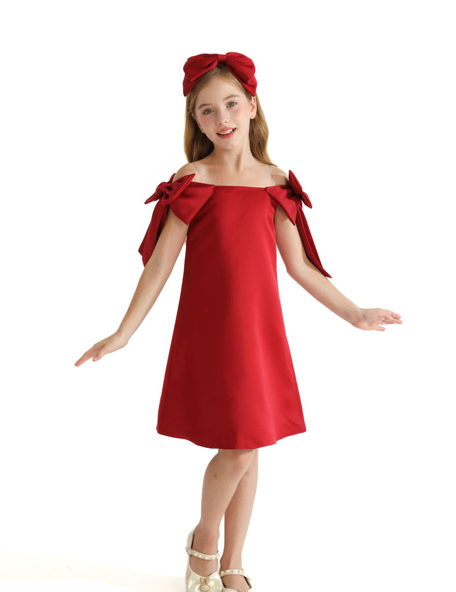 kids-atelier-tulleen-kid-girl-red-luneta-off-shoulder-bow-dress-tmc-24005-red