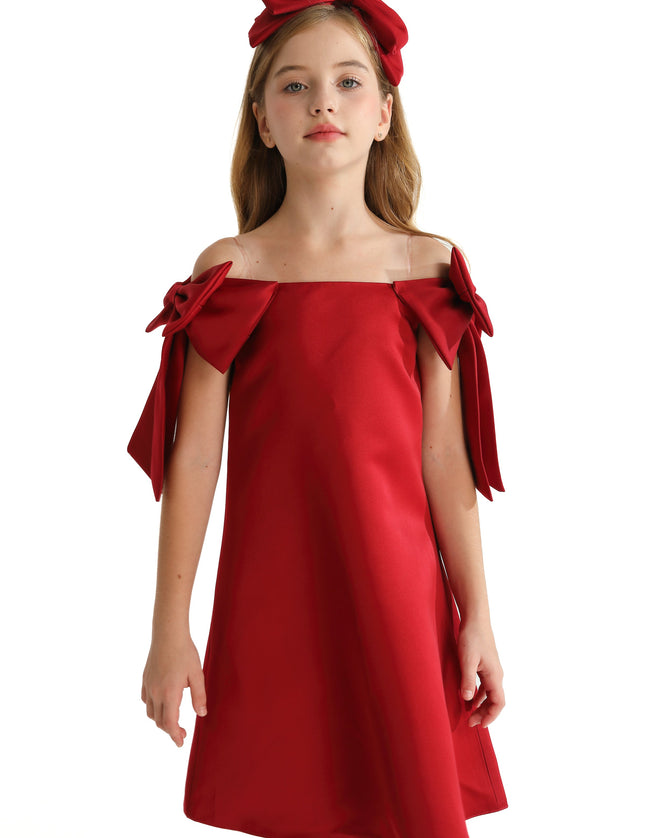 kids-atelier-tulleen-kid-girl-red-luneta-off-shoulder-bow-dress-tmc-24005-red