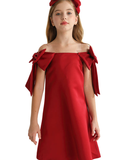 kids-atelier-tulleen-kid-girl-red-luneta-off-shoulder-bow-dress-tmc-24005-red