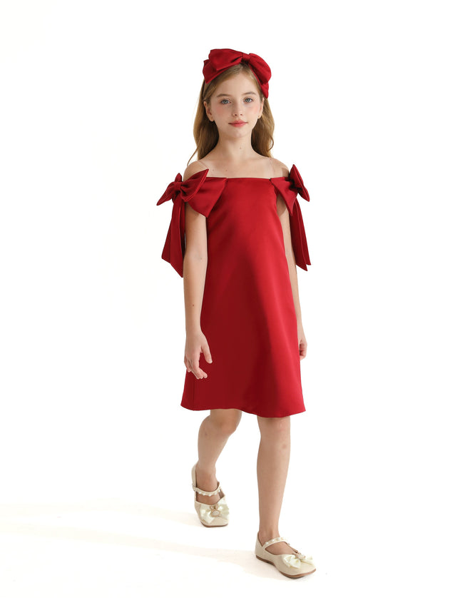 kids-atelier-tulleen-kid-girl-red-luneta-off-shoulder-bow-dress-tmc-24005-red