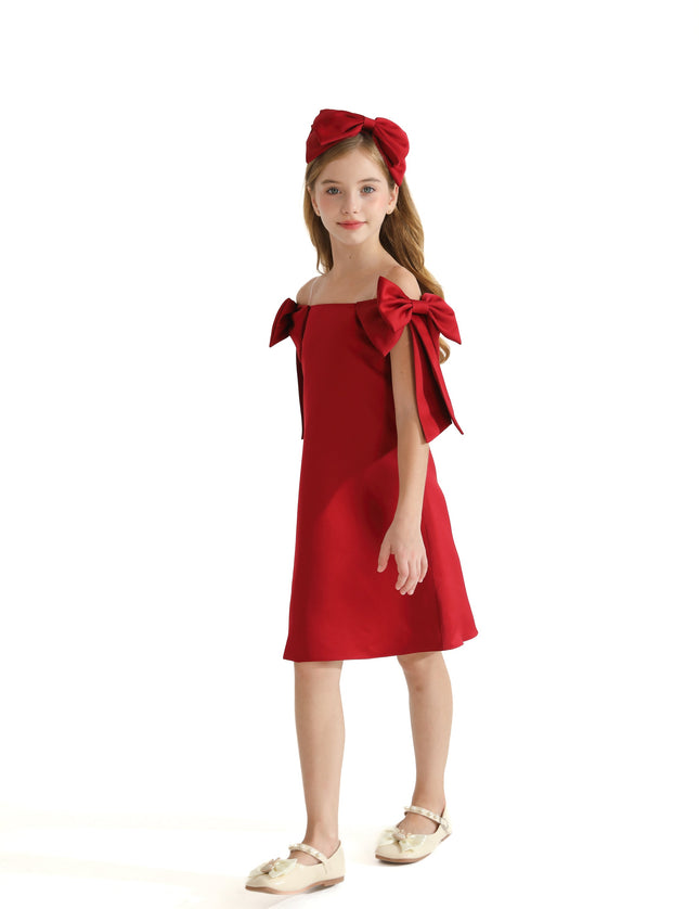 kids-atelier-tulleen-kid-girl-red-luneta-off-shoulder-bow-dress-tmc-24005-red