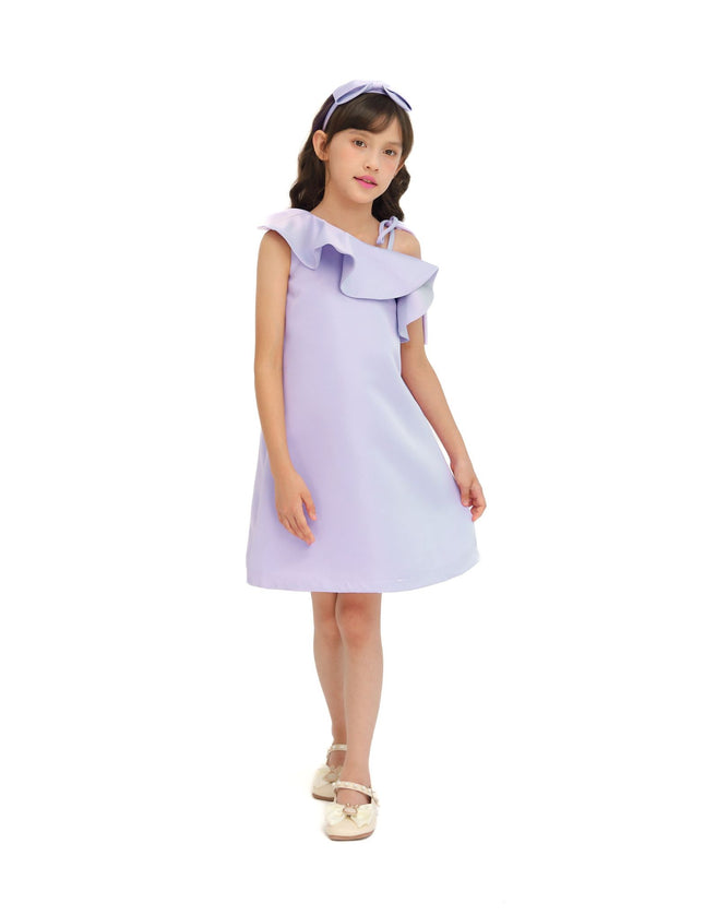 kidsatelier-tulleen-TMC-24006-Purple-petulla-off-shoulder-ruffle-dress