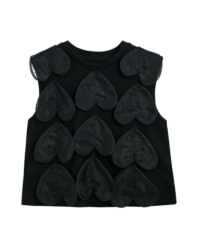 kidsatelier-tulleen-TUD52024-black-hearts-sleeveless-shorts-set