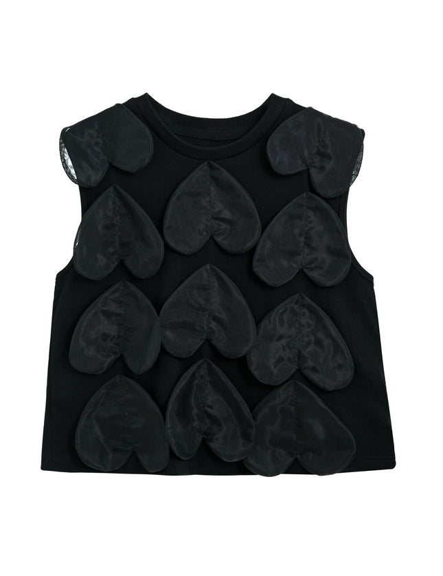 kidsatelier-tulleen-TUD52024-black-hearts-sleeveless-shorts-set
