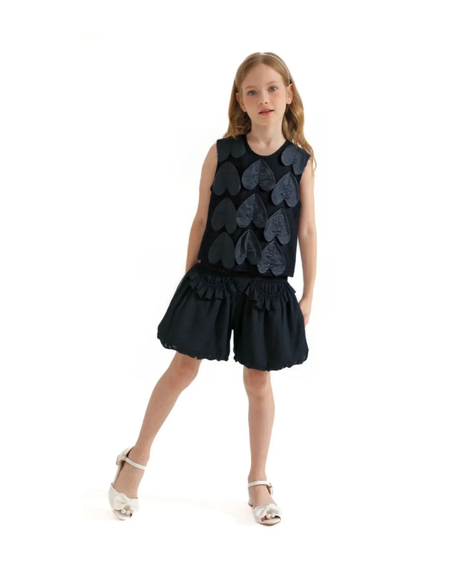 kidsatelier-tulleen-TUD52024-black-hearts-sleeveless-shorts-set