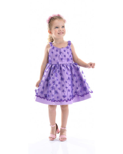 kidsatelier-tulleen-T-2208-Purple-ravine-floral-dress