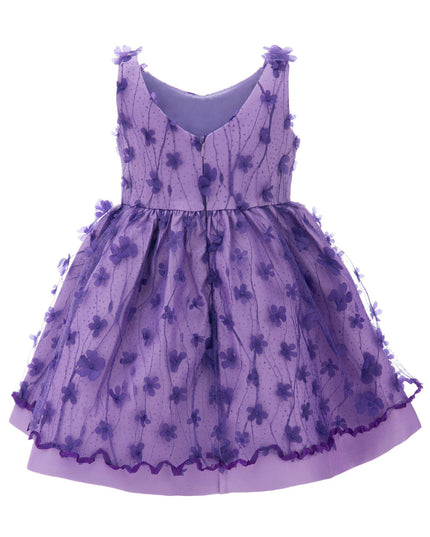 kidsatelier-tulleen-T-2208-Purple-ravine-floral-dress