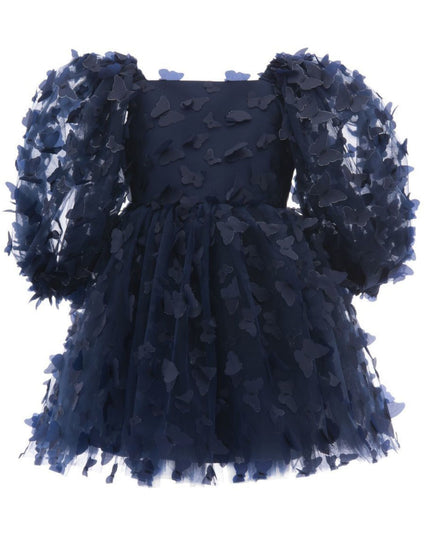 kidsatelier-tulleen-T-2210-Navy-bell-mariposa-dress