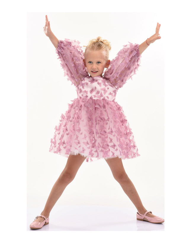 Kidsatelier-tulleen-2210-Pink-bell-mariposa-dress-1