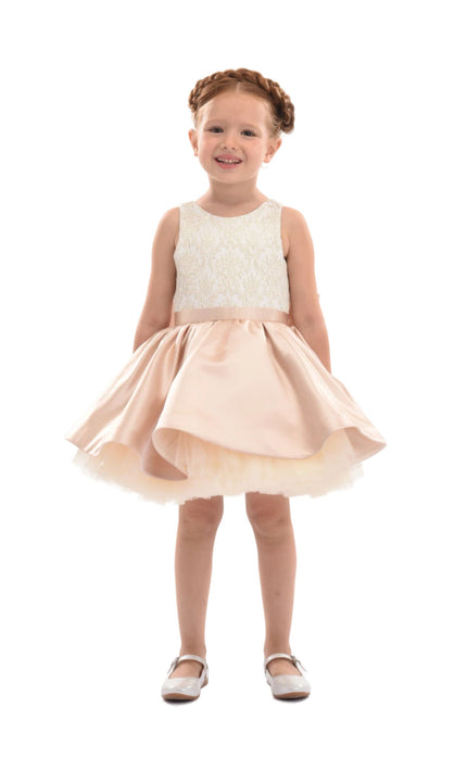 kidsatelier-tulleen-22924-tulleen-rose-gold-elwood-satin-bow-dress-22924