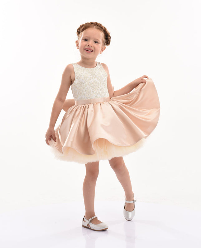 kidsatelier-tulleen-22924-tulleen-rose-gold-elwood-satin-bow-dress-22924
