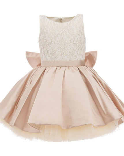 kidsatelier-tulleen-22924-tulleen-rose-gold-elwood-satin-bow-dress-22924