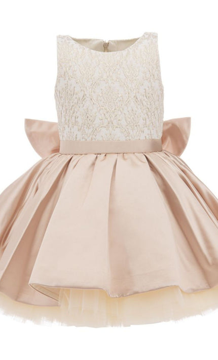 kidsatelier-tulleen-22924-tulleen-rose-gold-elwood-satin-bow-dress-22924