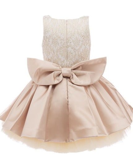 kidsatelier-tulleen-22924-tulleen-rose-gold-elwood-satin-bow-dress-22924
