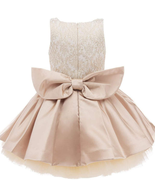 kidsatelier-tulleen-22924-tulleen-rose-gold-elwood-satin-bow-dress-22924