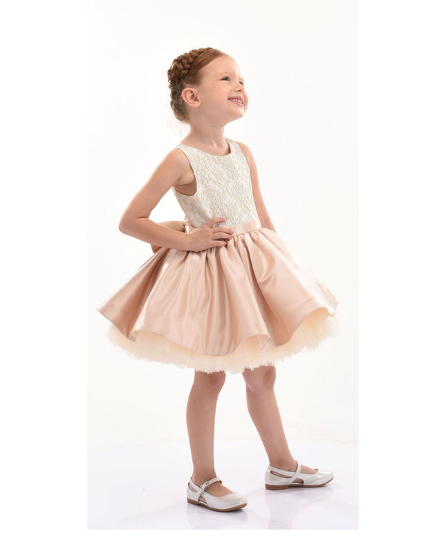 kidsatelier-tulleen-22924-tulleen-rose-gold-elwood-satin-bow-dress-22924