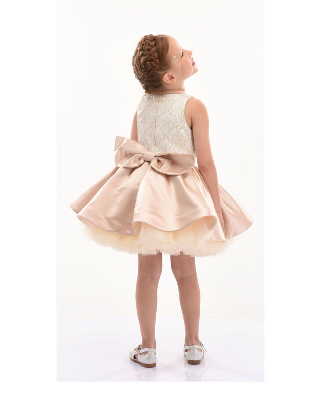 kidsatelier-tulleen-22924-tulleen-rose-gold-elwood-satin-bow-dress-22924
