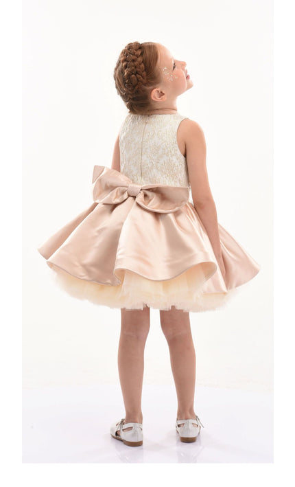 kidsatelier-tulleen-22924-tulleen-rose-gold-elwood-satin-bow-dress-22924