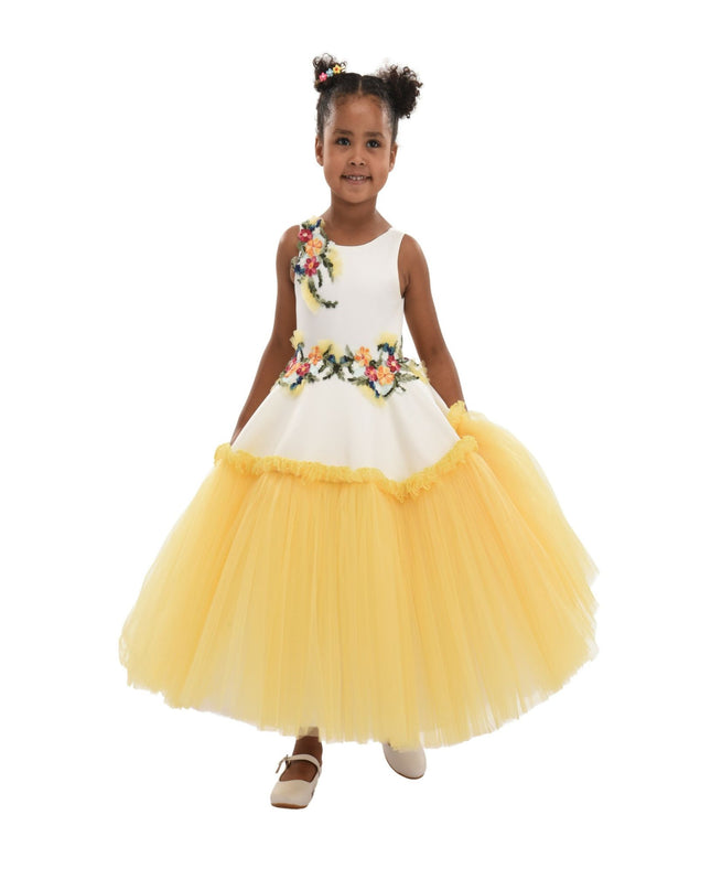 kidsatelier-tulleen-22927-yellow-aquino-floral-garden-dress