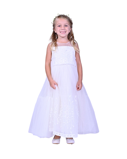 Kidsatelier-tulleen-2732- White-tulleen-white-embroidered-tulle-dress-2732-white
