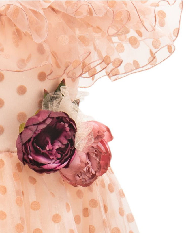 kidsatelier-tulleen-2792-tulleen-pink-chiffon-polka-dot-dress-2792