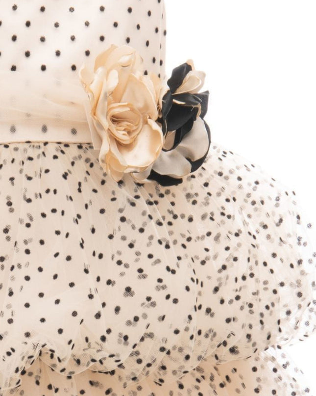 kidsatelier-tulleen-2840-Gold-tulleen-gold-polka-dot-mozelle-dress-2840-gold