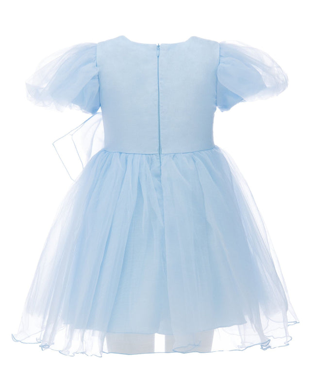 kidsatelier-tulleen-T-2927-Blue-bow-organza-dress