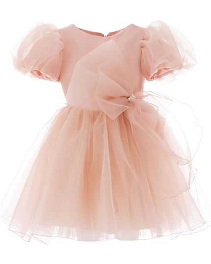 kidsatelier-tulleen-2927-Pink-tulleen-pink-peach-bow-organza-dress-2927-pink