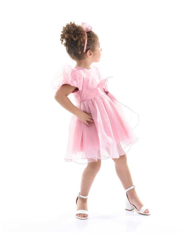 Kidsatelier-tulleen-2927-Raspberry-pink-raspberry-bow-organza-dress-1