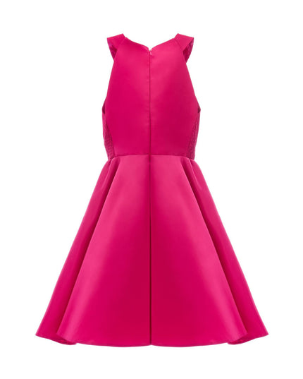 Kidsatelier-tulleen-2969-Fuchsia-cardona-pearl-halter-dress