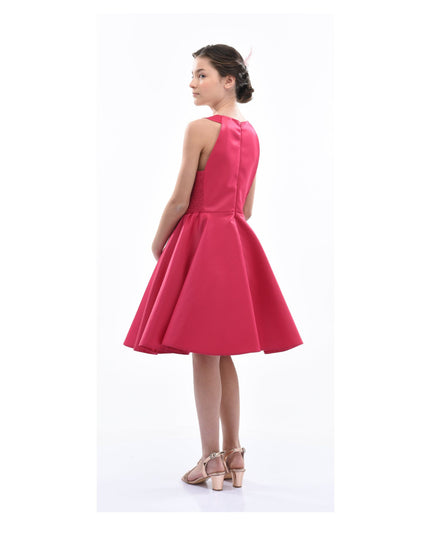 Kidsatelier-tulleen-2969-Fuchsia-cardona-pearl-halter-dress