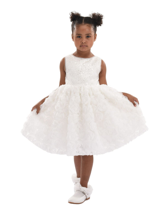 kidsatelier-tulleen-2999-Pearl-white-kreisler-sequin-bow-rose-dress