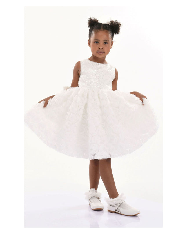 kidsatelier-tulleen-2999-Pearl-white-kreisler-sequin-bow-rose-dress