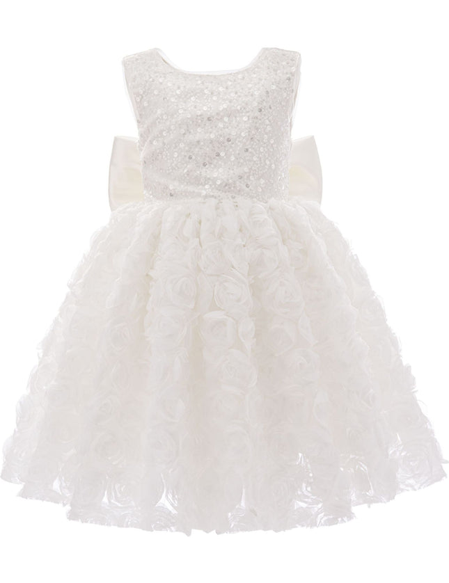 kidsatelier-tulleen-2999-Pearl-white-kreisler-sequin-bow-rose-dress