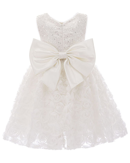 kidsatelier-tulleen-2999-Pearl-white-kreisler-sequin-bow-rose-dress