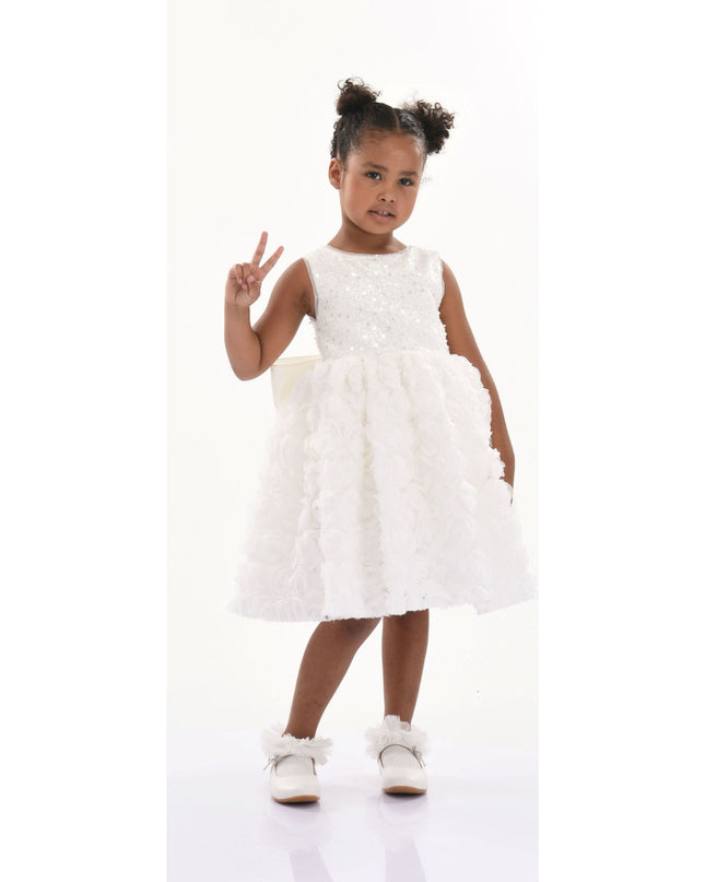 kidsatelier-tulleen-2999-Pearl-white-kreisler-sequin-bow-rose-dress