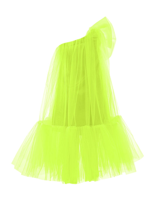 kidsatelier-tulleen-T-3002-Neon Green-maggi-neon-bow-tulle-dress
