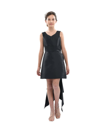 kidsatelier-tulleen-3005-Black-isabel-back-bow-dress